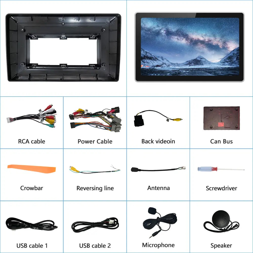 AWESAFE 11.5 inch Car Radio Stereo for Chevy Chevrolet Silverado Tahoe Equinox GMC Sierra Yukon 2007-2013 with Apple CarPlay Android Auto AWESAFE