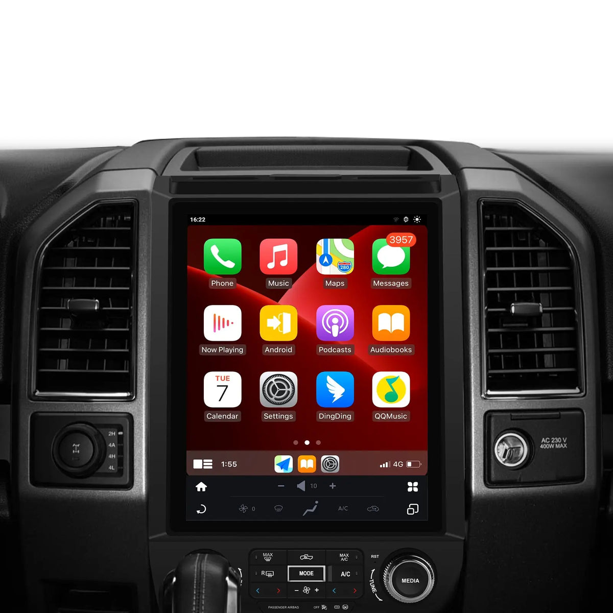 AWESAFE 12.1'' Android 13 Car Radio Stereo for Ford F-150 2015-2021,Qualcomm 6125,4+64G,Wireless CarPlay & Android Auto AWESAFE SHOP