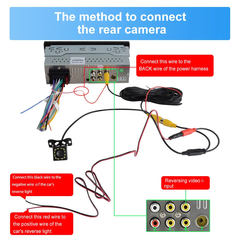AWESAFE 6.36'' Single Din Car Stereo Radio CarPlay & Android Auto Touchscreen with Bluetooth & Backup Camera AWESAFE SHOP