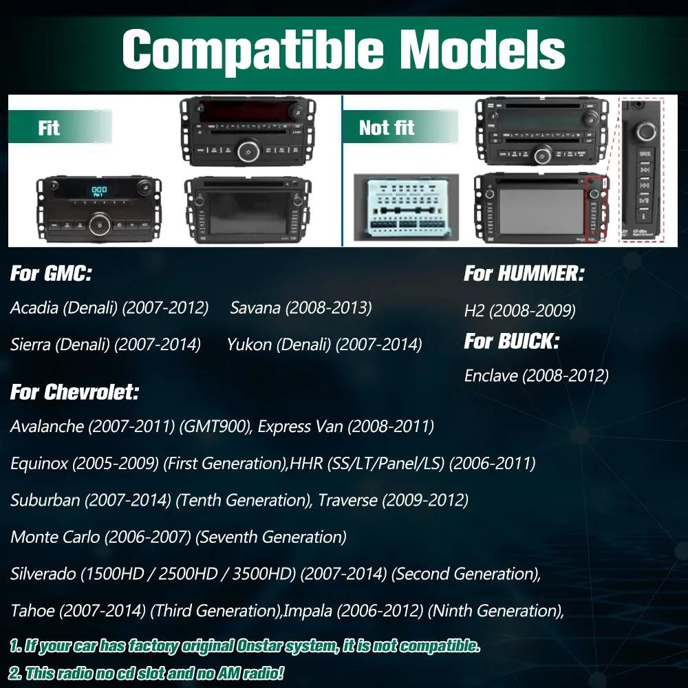 AWESAFE 8 Inch Android Car Stereo for 2007-2013 Chevy Silverado & GMC Sierra - Wireless CarPlay & Android Auto, 4G+64G, HD Touchscreen, Plug & Play Head Unit Replacement with Bluetooth 5.4 & WiFi AWESAFE