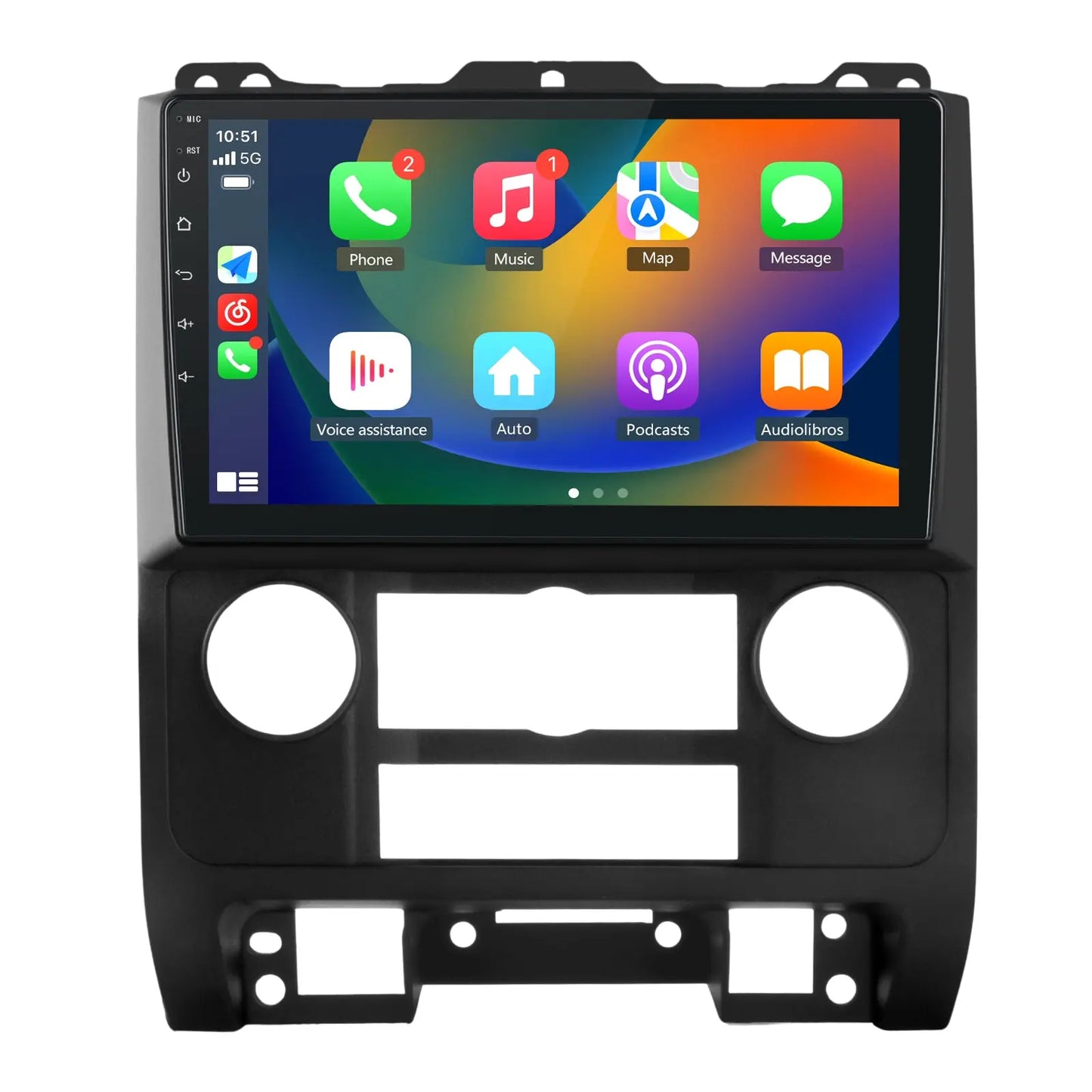 AWESAFE Android 13 2GB+32GB Car Radio Stereo for Ford Escape 2007-2012 with Touchscreen Bluetooth SWC Built-in Wireless CarPlay & Android Auto AWESAFE