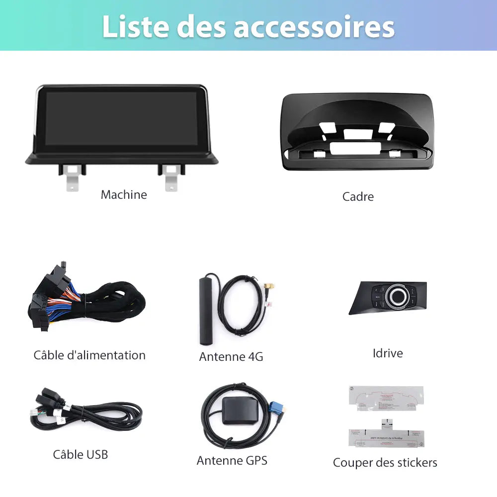 AWESAFE Android 13 2G+8G Autoradio Stéréo 10,25 pouces avec CarPlay et Android Auto pour BMW E81/E82/E87/E88 système CCC (2006-2011) AWESAFE SHOP