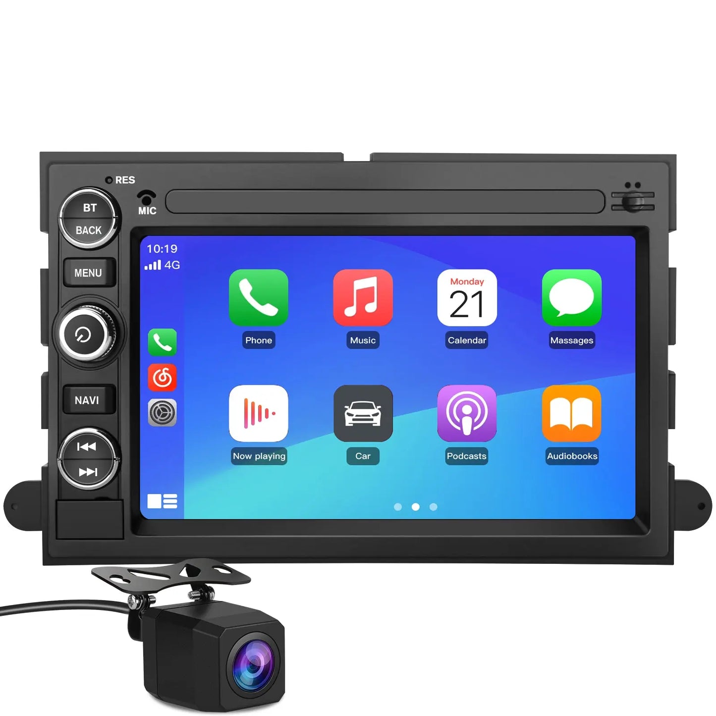 AWESAFE Android 13 Car Radio Stereo for Ford F150 F250 F350 Fusion Edge Explorer Taurus Freestar 7 inch Touch Screen with Built-in Wireless Apple CarPlay & Android Auto AWESAFE