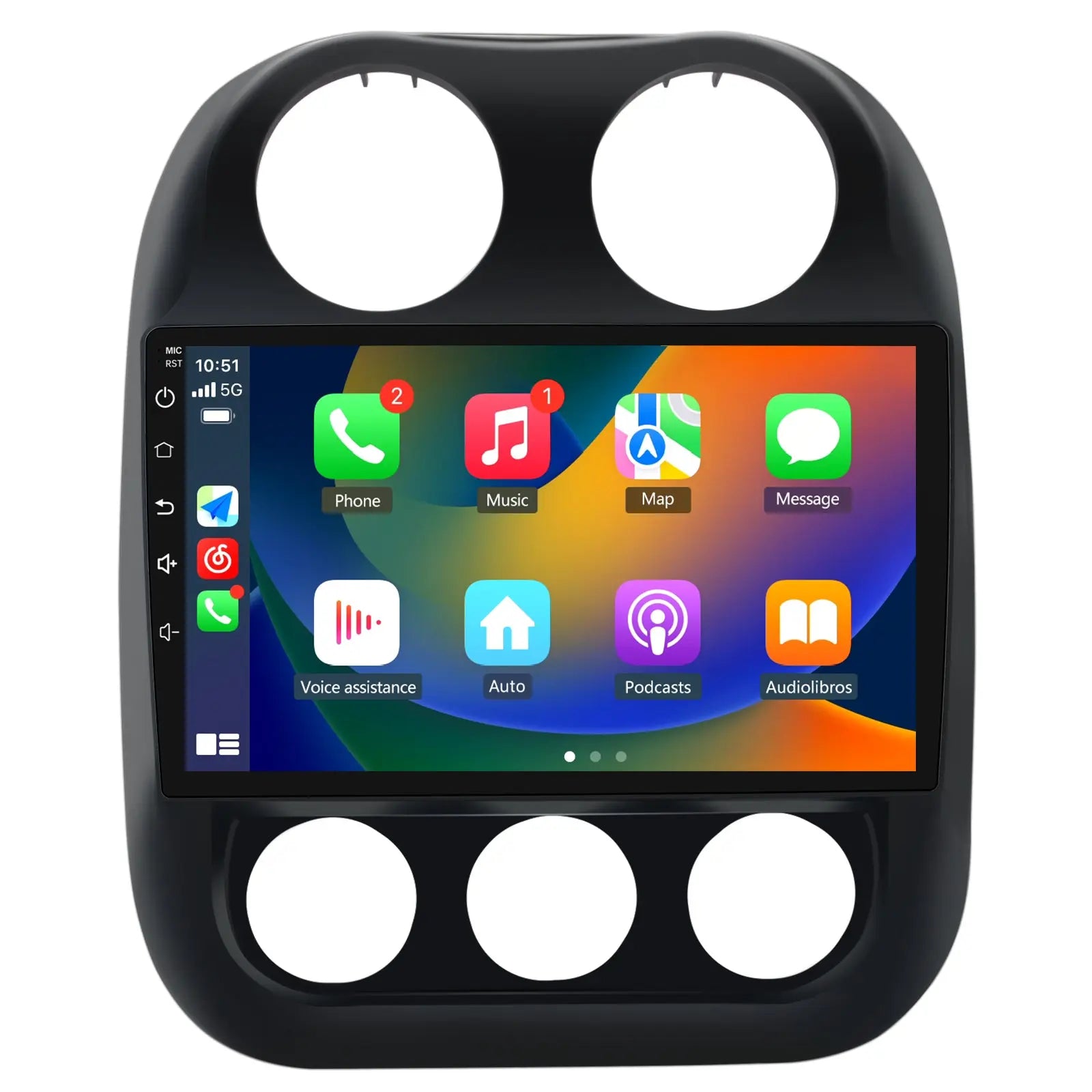 AWESAFE Android 13 Car Stereo for Jeep Patriot Compass 2010-2016