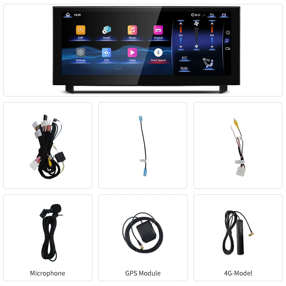 AWESAFE Android 13 Car Radio Stereo for Lexus ls2013-2020 Low Models with Built-in Wireless Apple CarPlay & Android Auto AWESAFE