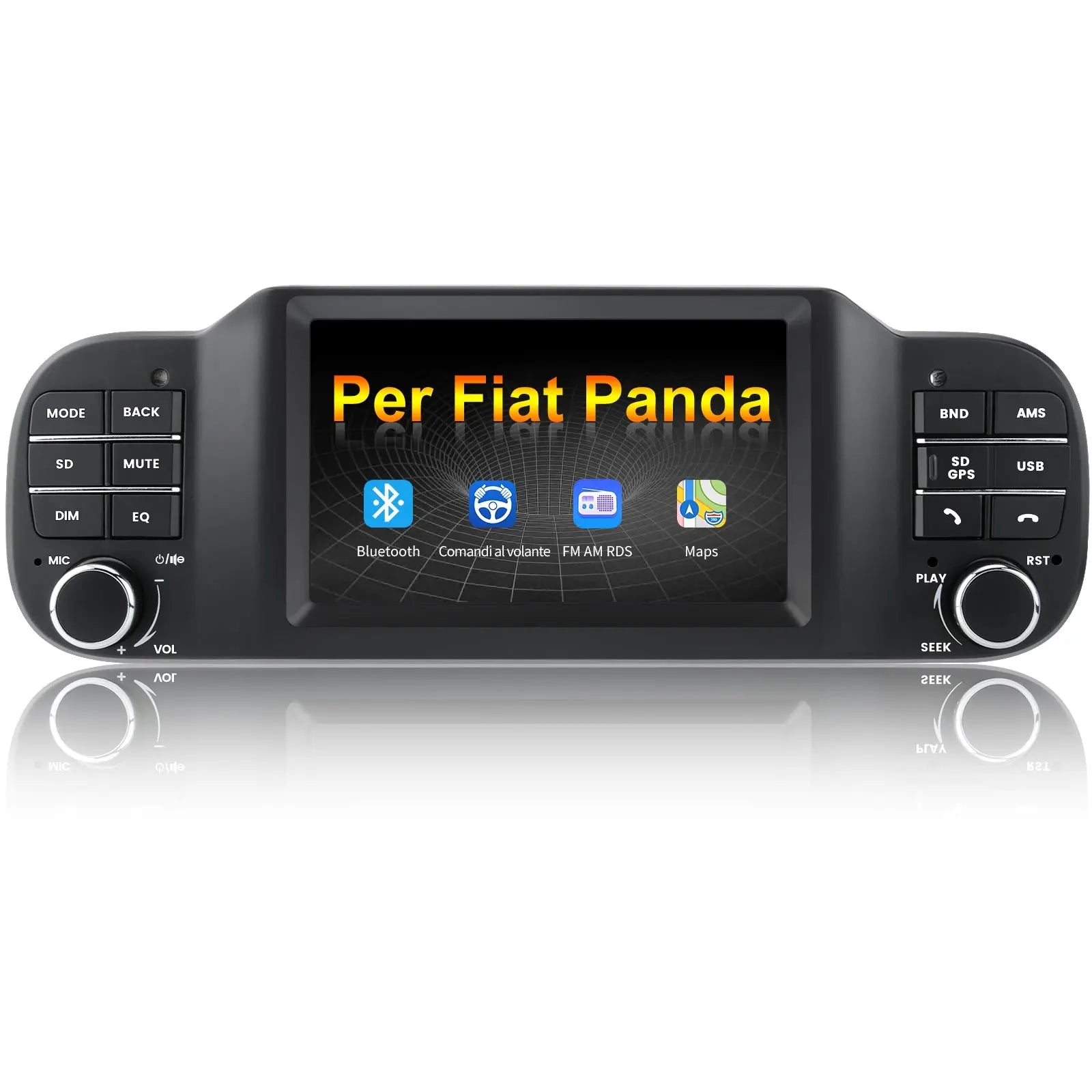 AWESAFE Autoradio 1 Din per Fiat Panda (2013-2020) - Touchscreen 5 pol –  AWESAFE SHOP