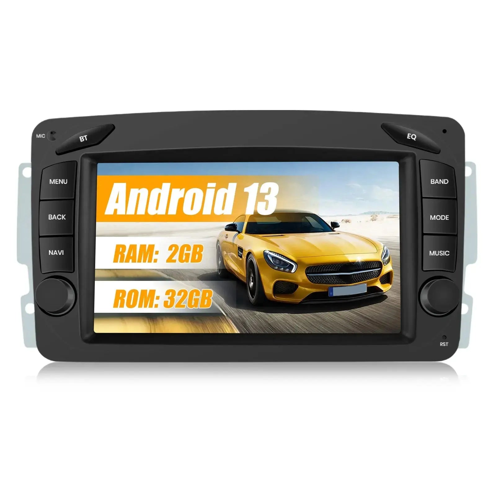 Autoradio Android 13 Pour BMW Série 3 Et 5 (2004-2008) - Écran Tactile 8,8 Pouces, CarPlay, Android Auto, 4G