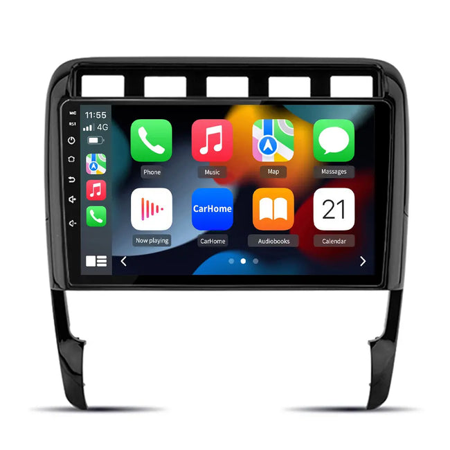 AWESAFE Car Radio for Porsche Cayenne 2002-2010 Android Car Stereo with Built-in Wireless Apple CarPlay & Android Auto AWESAFE