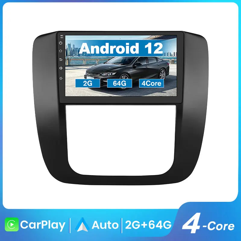 AWESAFE Car Stereo Radio Android 13 for GMC Yukon Chevrolet Chevy Tahoe Suburban 2007-2012 with Wireless Apple CarPlay Android Auto AWESAFE