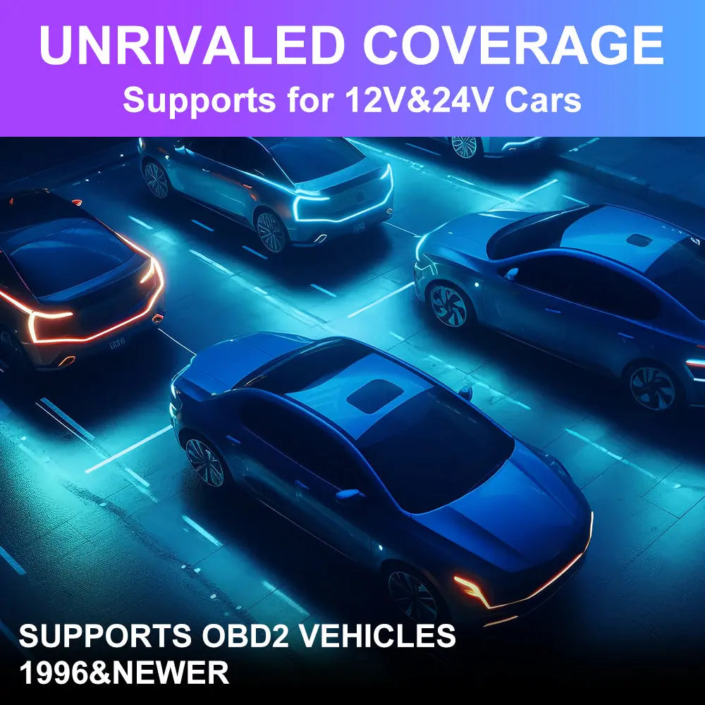 AWESAFE Portable Upgrated Bluetooth 5.0 OBD II Scanner for iOS & Android,Wireless Car Check Engine Light Easy-installation Scan Tool for Universal OBD2 Vehicles AWESAFE