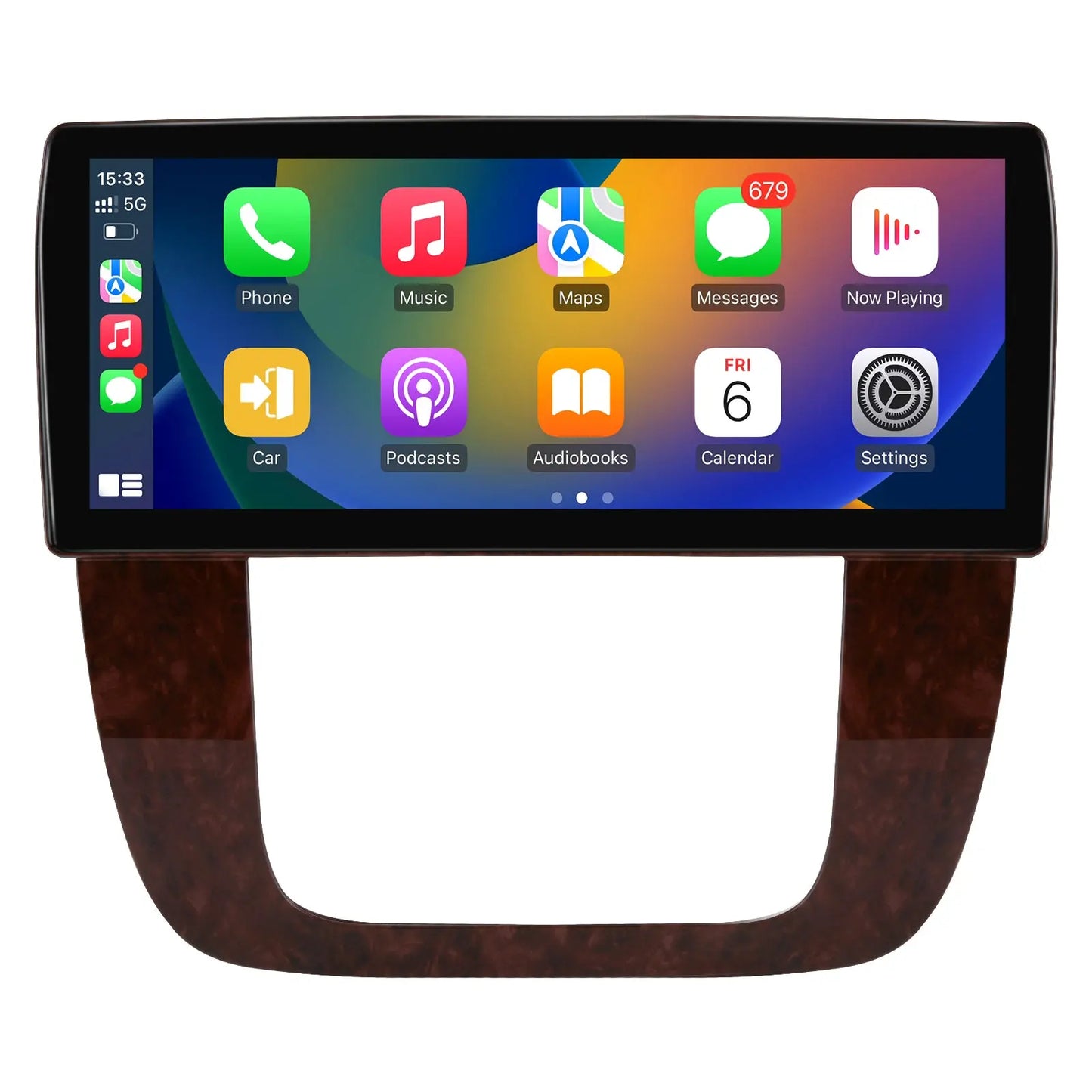 AWESAFE (2+32G/64G)Car Radio for GMC Yukon Chevrolet Silverado Tahoe / Suburban 2007-2013, Android 13 Car Stereo Support Wireless CarPlay & Android Auto,Bluetooth AWESAFE