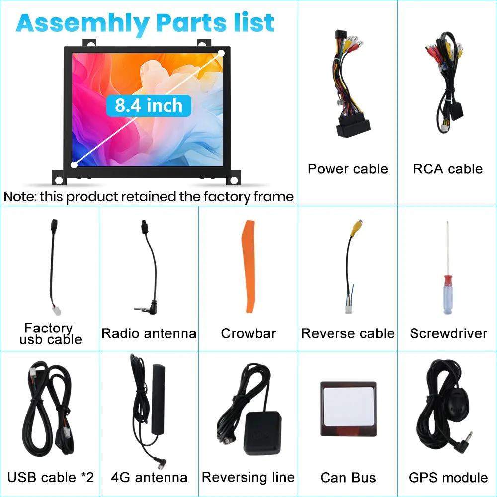 AWESFE T133 Chip 8.4-Inch Touch Screen Upgrade Car Radio for Dodge Challenger with Carplay & Android Auto/DSP/GPS Navigation AWESAFE