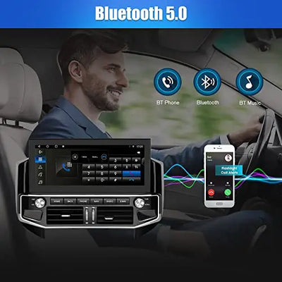 Car Radio Stereo Android 11 for Mitsubishi Pajero 2007-2020 10.3 inch Screen Upgrade Built in Carplay/Android Auto GPS SWC BT AM/FM 4G RAM 64G ROM Head Unit Visit the j Junsun Store