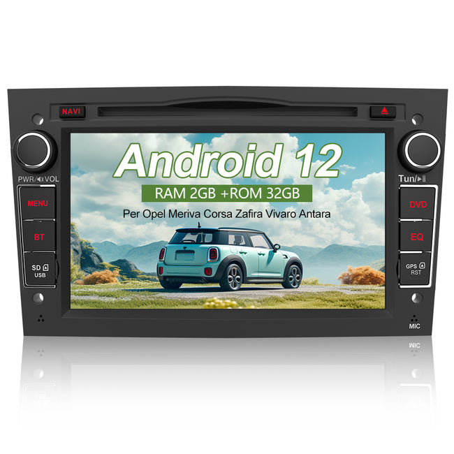 AWESAFE Autoradio Android per sistema di aggiornamento radio touch screen Opel con Wireless Carplay Android Auto, supporto navigazione GPS Bluetooth WiFi AWESAFE