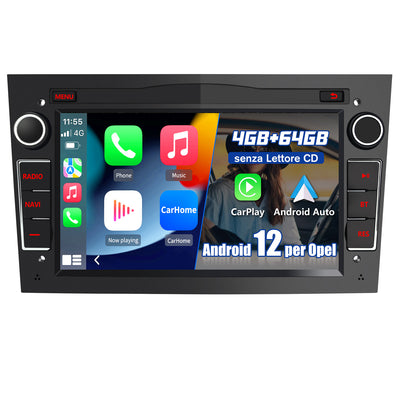 AWESAFE Autoradio Android per sistema di aggiornamento radio touch screen Opel con Wireless Carplay Android Auto, supporto navigazione GPS Bluetooth WiFi AWESAFE