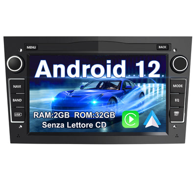 AWESAFE Autoradio Android per sistema di aggiornamento radio touch screen Opel con Wireless Carplay Android Auto, supporto navigazione GPS Bluetooth WiFi AWESAFE