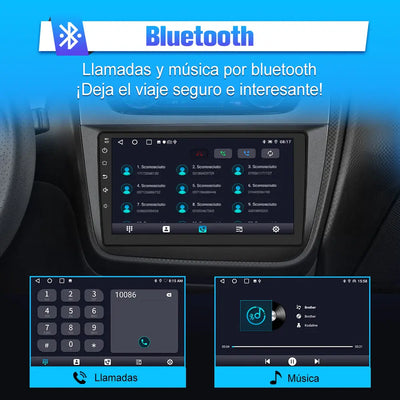 AWESAFE Android 12.0 [2GB+32GB] Radio Coche para Seat Altea XL 2004-2015,Toledo 2004-2009 con Carplay/Android Auto, 9 Pulgadas Pantalla Táctil con WiFi/GPS//RDS/DSP/24Temas, Apoyo Mandos Volante AWESAFE