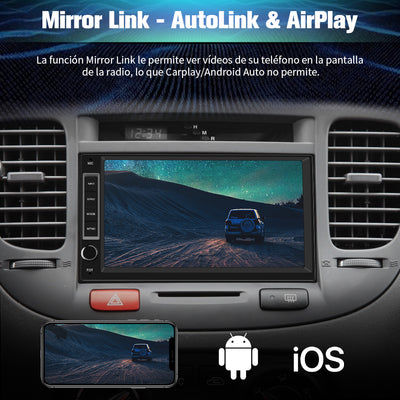 AWESAFE Android Car Stereo Para all models Sistema  Actualización de Radio de Pantalla Táctil con Carplay Inalámbrico Android Auto, Soporte Bluetooth WiFi Navegación GPS AWESAFE