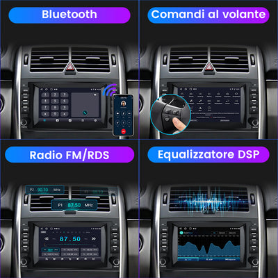 AWESAFE Autoradio Android 12 pour Mercedes Benz B Class B200 Vito Viano W245 W169 W639 W245 W906 Sprinter[2Go+32Go] avec 7 Pouces Écran Tacile Carplay Android Auto GPS Bluetooth SWC FM RDS AWESAFE SHOP