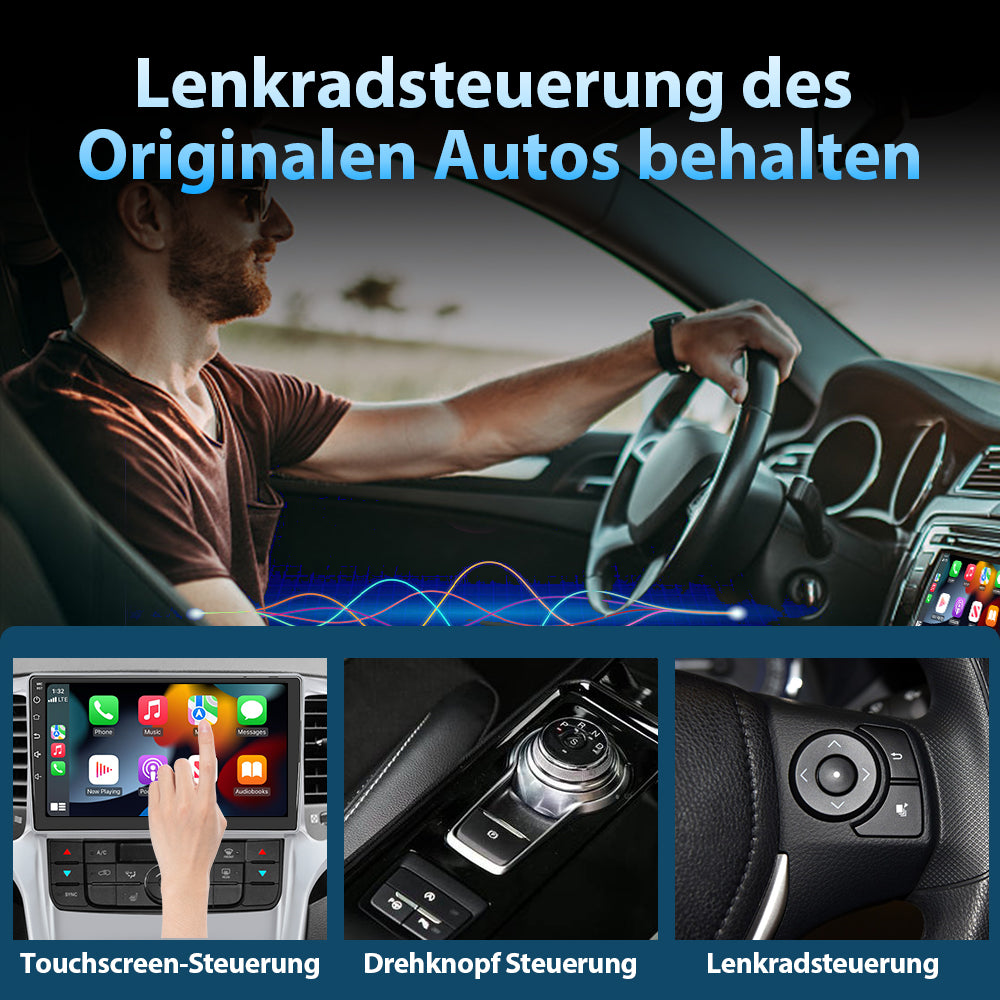 AWESAFE Kabelloser CarPlay-Adapter, Apple CarPlay-Dongle für werkseitig verkabelte Apple CarPlay-Autos, Plug & Play AWESAFE