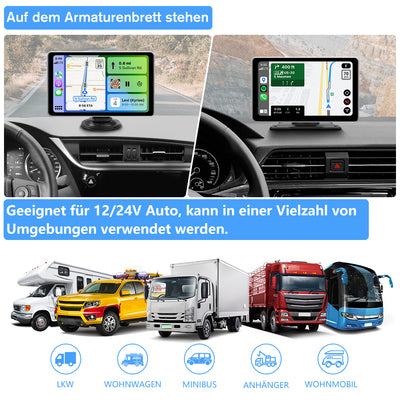 AWESAFE Kabelloser CarPlay-Adapter, Apple CarPlay-Dongle für werkseitig verkabelte Apple CarPlay-Autos, Plug & Play AWESAFE