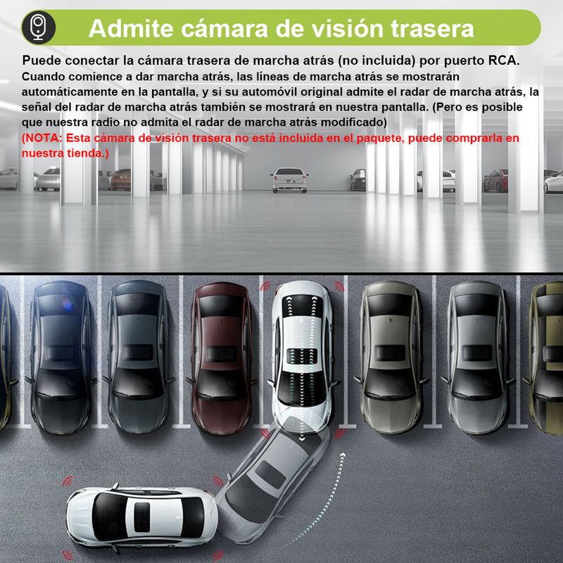 AWESAFE Android Car Stereo Para VW Sistema Actualización de Radio de Pantalla Táctil con Carplay Inalámbrico Android Auto, Soporte Bluetooth WiFi Navegación GPS AWESAFE