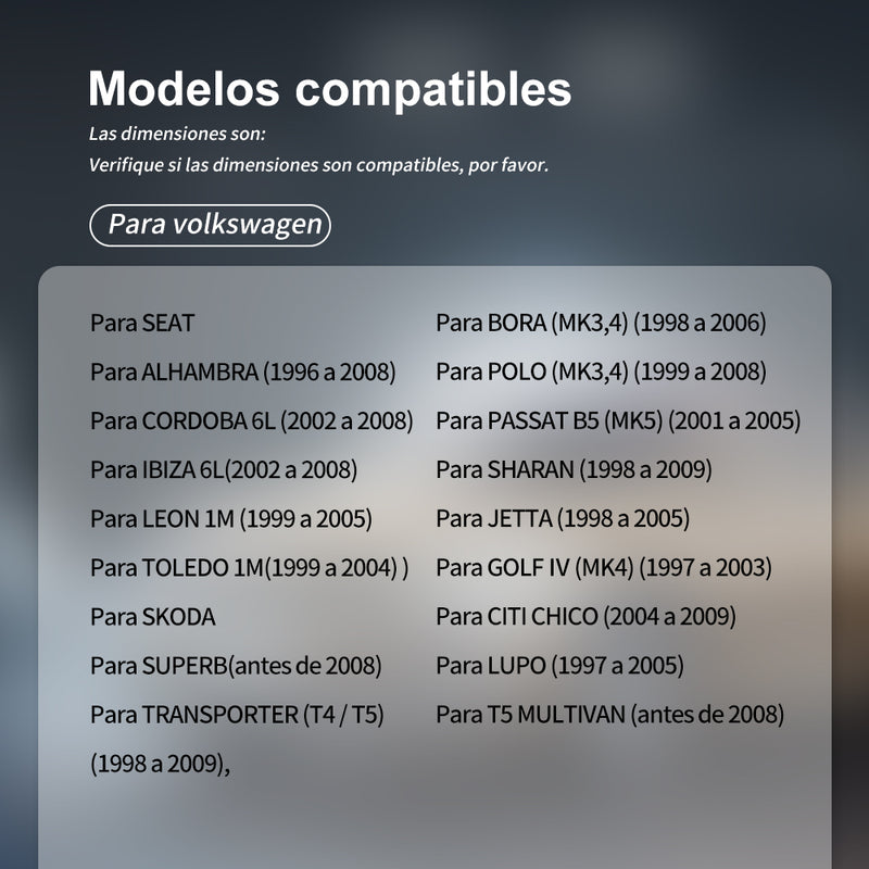 AWESAFE Android Car Stereo Para volkswagen Sistema Actualización de Radio de Pantalla Táctil con Carplay Inalámbrico Android Auto, Soporte Bluetooth WiFi Navegación GPS AWESAFE