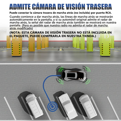 AWESAFE Android Car Stereo Para VW Sistema Actualización de Radio de Pantalla Táctil con Carplay Inalámbrico Android Auto, Soporte Bluetooth WiFi Navegación GPS AWESAFE