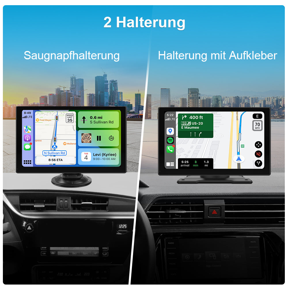 AWESAFE Kabelloser CarPlay-Adapter, Apple CarPlay-Dongle für werkseitig verkabelte Apple CarPlay-Autos, Plug & Play AWESAFE