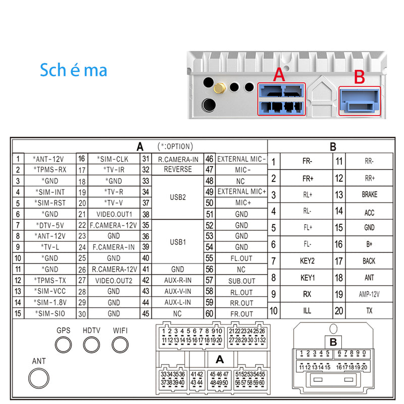 AWESAFE Android Car Stereo Para BMW 3er E90 E91 E92 E93(Depuis 2005) Sistema Actualización de Radio de Pantalla Táctil con Carplay Inalámbrico Android Auto, Soporte Bluetooth WiFi Navegación GPS AWESAFE