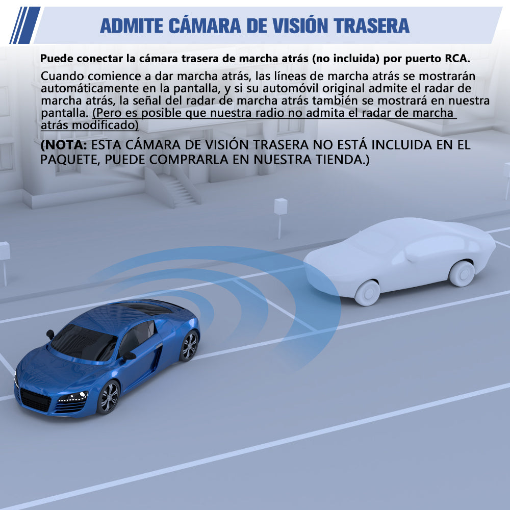 AWESAFE Android Car Stereo Para VW Sistema Actualización de Radio de Pantalla Táctil con Carplay Inalámbrico Android Auto, Soporte Bluetooth WiFi Navegación GPS AWESAFE