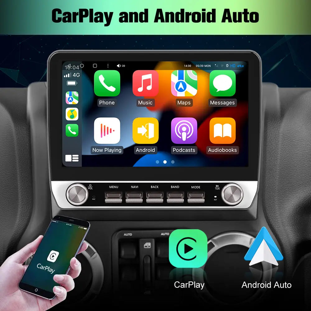 AWESAFE 10.1'' Android 13 Car Stereo 2G+64G wIth Backup Camera,Wireless CarPlay & Android Auto for GMC/Chevy Chevrolet 2007-2013 AWESAFE