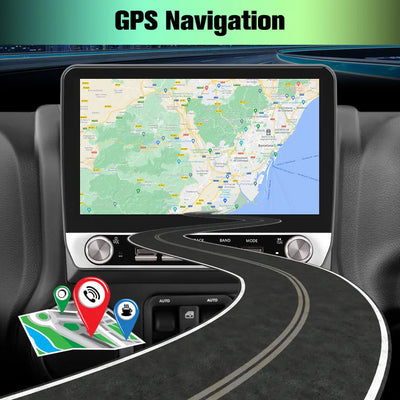 AWESAFE 10.1'' Android 13 Car Stereo 2G+64G wIth Backup Camera,Wireless CarPlay & Android Auto for GMC/Chevy Chevrolet 2007-2013 AWESAFE