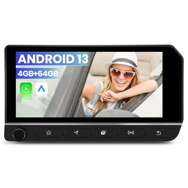 AWESAFE 10.3 inch Car Radio for Jeep Wrangler JK 2007-2018/Commander Grand Caravan/Dodge Ram,Wireless Carplay &Android Auto Mirroring Airplay SWC/AM+FM+RDS AWESAFE