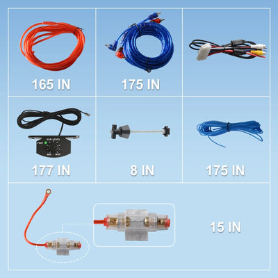 AWESAFE 12 Inch 800W Powered Spare Tire Car Subwoofer with Built-in Amp & Remote - Anti-Theft Hidden Design, Deep Bass, Easy Plug & Play Install for Most Vehicles (Includes Wire Kit) AWESAFE
