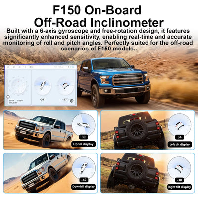 AWESAFE 12.1 Inch Car Radio Stereo for 2013 2014 Ford F-150,4G+64G Qualcomm Chip Headunit with Built-in GPS Bluetooth Wireless Carplay & Android Auto AWESAFE