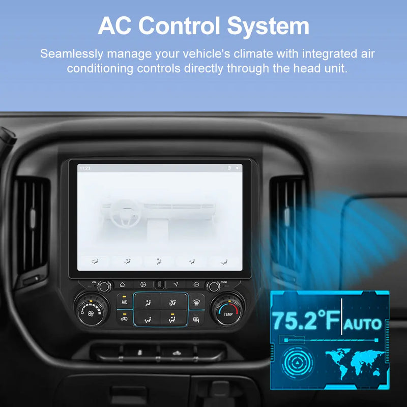 AWESAFE 13.1 inch  4GB RAM 64GB ROM Car Radio Stereo for Chevy Silverado GMC Sierra 2014-2018 with CarPlay Android Auto Backup Camera AWESAFE