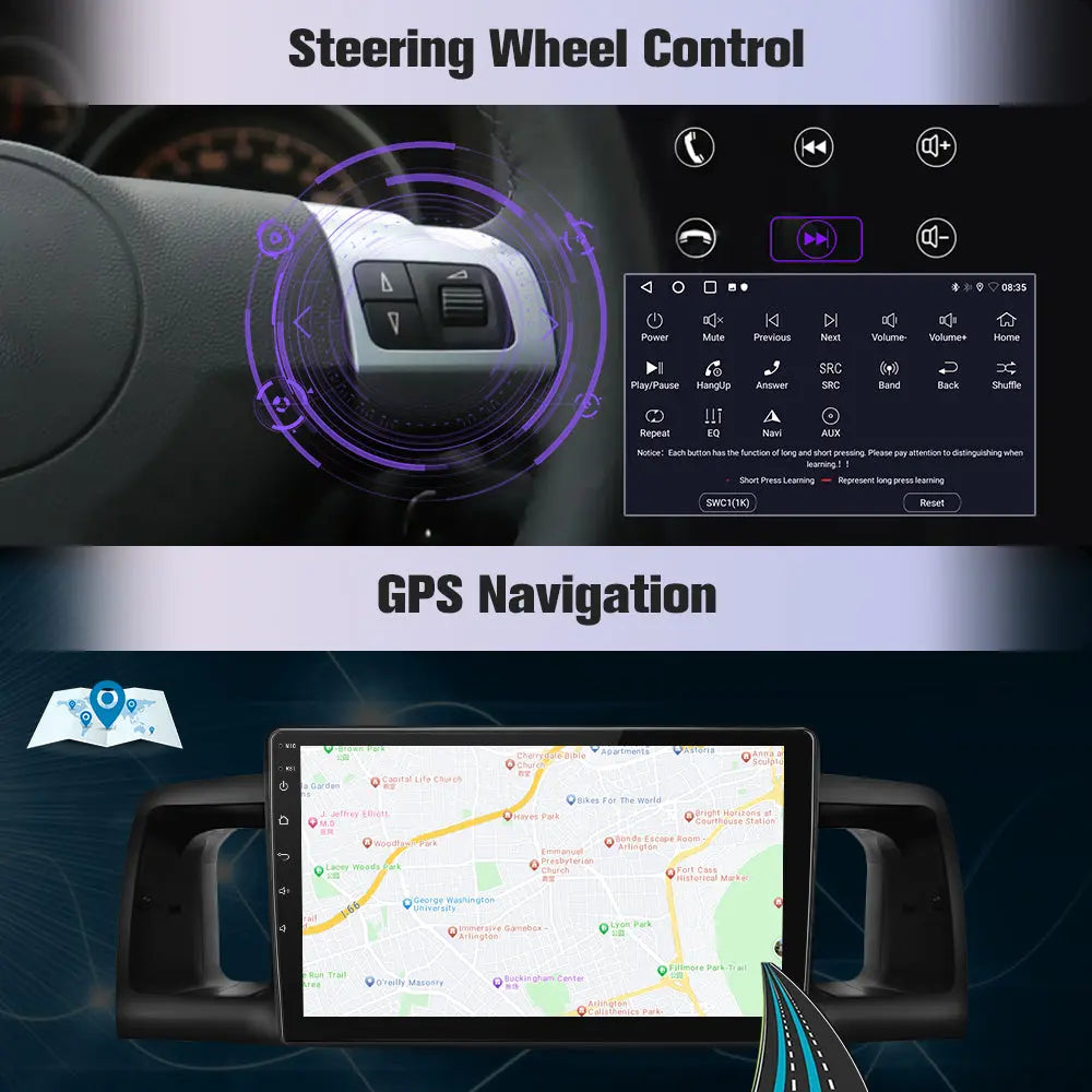 AWESAFE 2+64G Car Stereo for Toyota Corolla EX120 EX130 2000-2008, Android 13 Car Radio Wireless Carplay/Android Auto,7“ Touch Screen GPS WiFi Bluetooth FM/RDS Mirror Link SWC Backup Camera AWESAFE