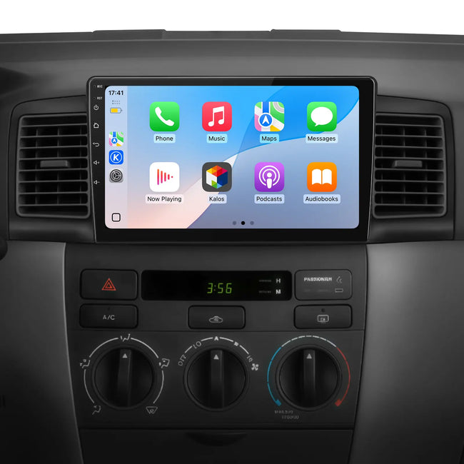 AWESAFE 2+64G Car Stereo with Wireless CarPlay & Android Auto for Toyota Corolla EX120 EX130 - And 2000-2008 AWESAFE