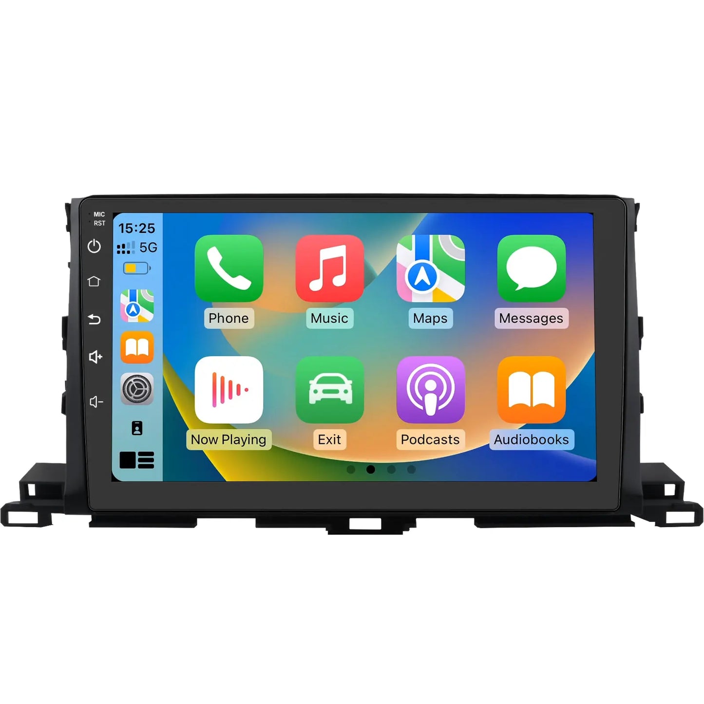 AWESAFE 4GB+64GB Andriod 13 Car Radio Stereo for Toyota Highlander 2014-2019 ,10.1 inch TouchScreen Radio with Built in Wireless Carplay Android Auto GPS Navigation & WiFi AWESAFE
