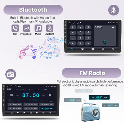 AWESAFE 4G+64G Android 13 Car Radio Stereo Subaru Forester WRX Impreza 2013 2014 2015 Suitable for Harman Kardon Systems 9" Touchscreen Head Unit with Carplay/Android Auto Bluetooth AWESAFE