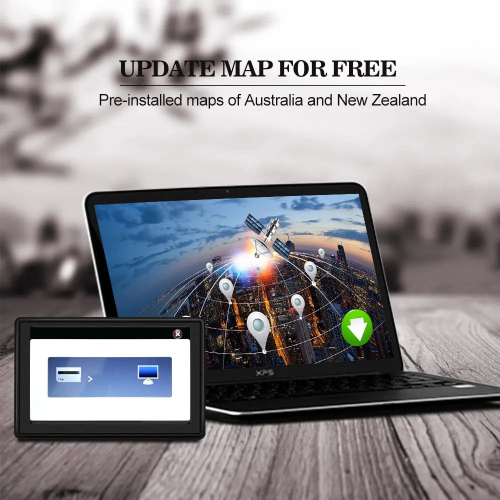 AWESAFE 5 inch GPS Navigation for Cars Australia Sat Nav for Trucks Lorry 2026 Maps POI Postcode Speed Camera Alerts AWESAFE