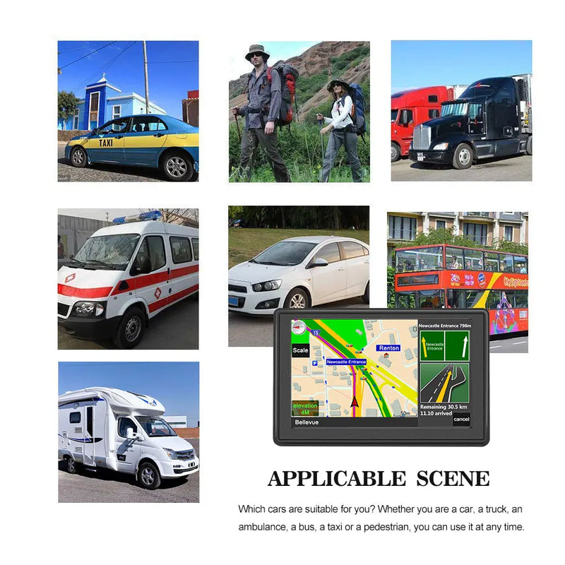 AWESAFE 5 inch GPS Navigation for Cars Australia Sat Nav for Trucks Lorry 2026 Maps POI Postcode Speed Camera Alerts AWESAFE