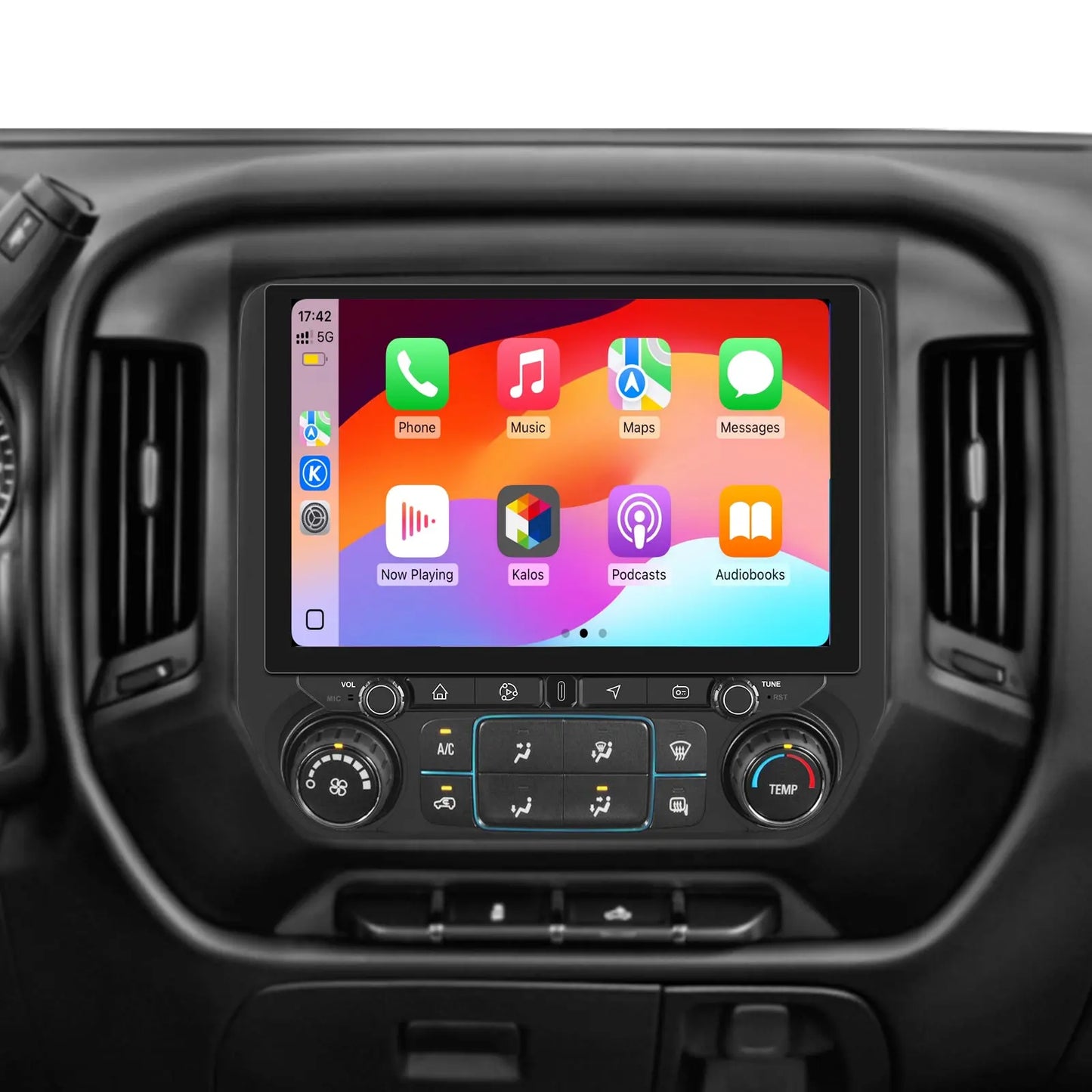 AWESAFE 64GB Car Radio Stereo Upgrade with Wireless CarPlay & Android Auto for Chevy Silverado 2014-2024 AWESAFE