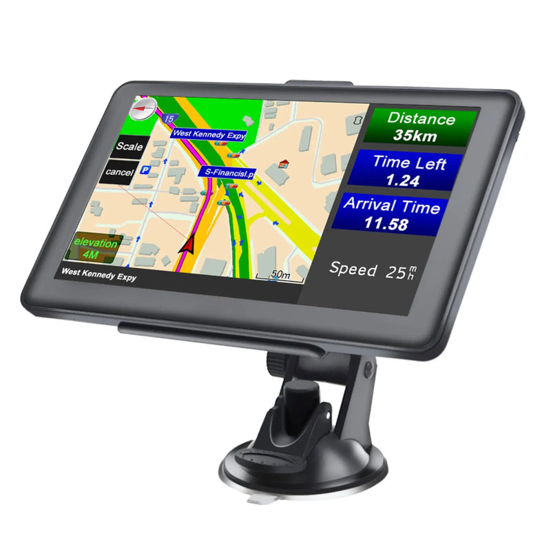 AWESAFE 7 inch GPS Navigation for Cars Australia Sat Nav for Trucks Lorry 2026 Maps POI Postcode Speed Camera Alerts AWESAFE SHOP