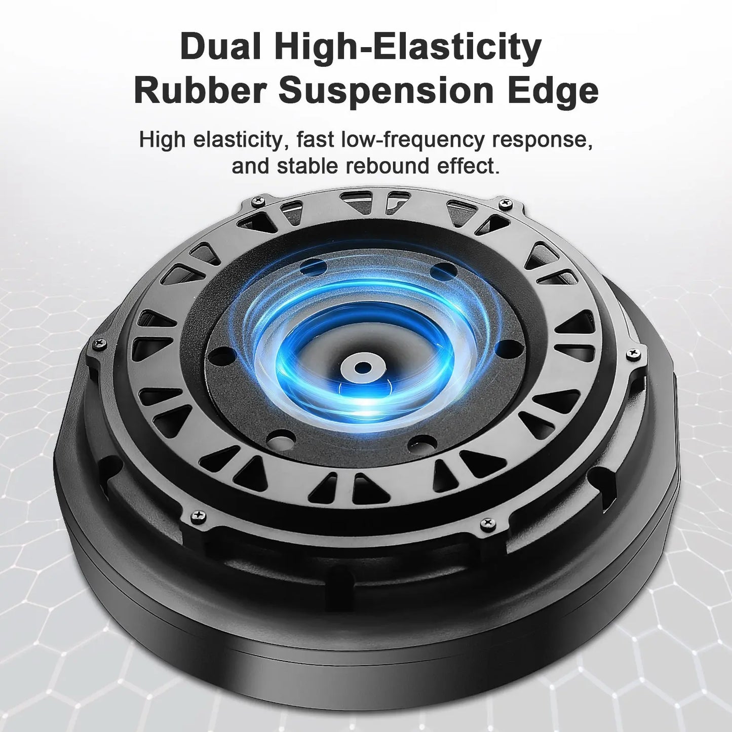 AWESAFE 800W 12-Inch Spare Tire Subwoofer - Hidden Install, Dual High-Elasticity Suspension, Bass Remote, Overload Protect AWESAFE