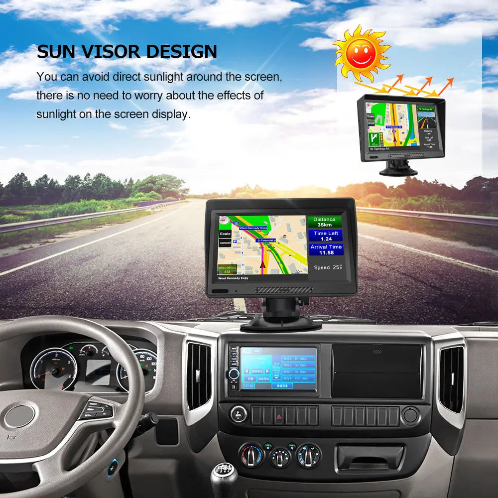 Berg GPS Camper Navigatie 9-Inch Systeem incl. Dashcam - Berg Products Berg GPS Camper Navigatie 9-Inch Systeem incl. Dashcam - Berg Products