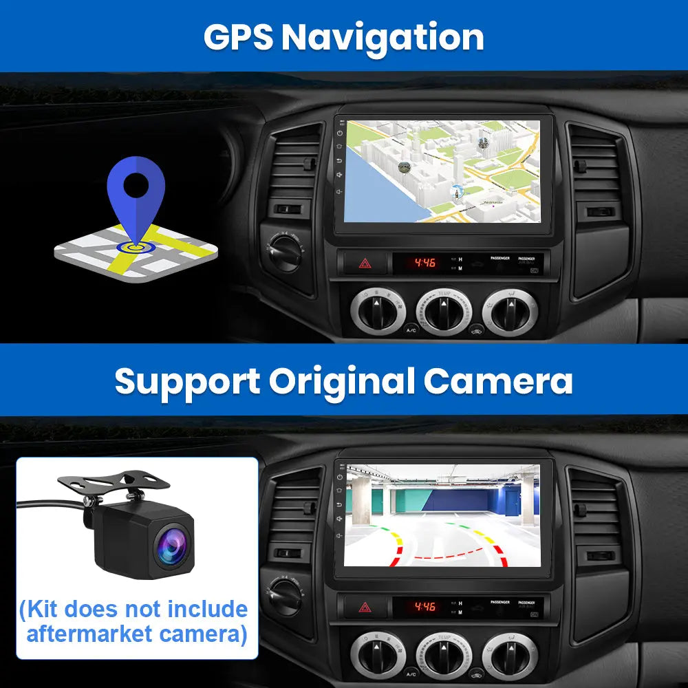AWESAFE 9" Android 13 Car Radio Stereo 4G+64G Octa-Core Bluetooth DSP GPS FM, for Toyota Tacoma 2005-2015 AWESAFE
