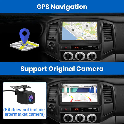 AWESAFE 9" Android 13 Car Radio Stereo 4G+64G Octa-Core Bluetooth DSP GPS FM, for Toyota Tacoma 2005-2015 AWESAFE