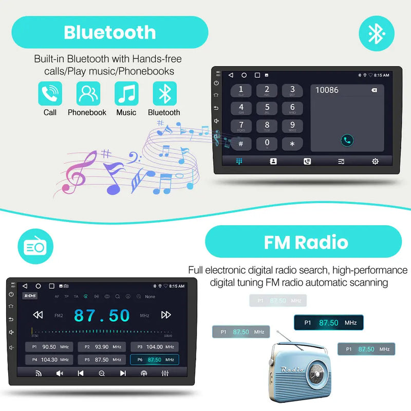 AWESAFE 9'' Car Radio for 2016-2017 CROSSTREK &2012-2015 SUBARU FORESTER &2011-2017 IMPREZA/XV 2014 + WRX / LEVORG ,Wireless Carplay Android Auto Bluetooth GPS WiFi WC RDS AWESAFE
